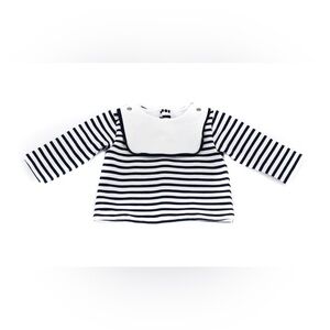 Jacadi Nagy and white Breton boys top